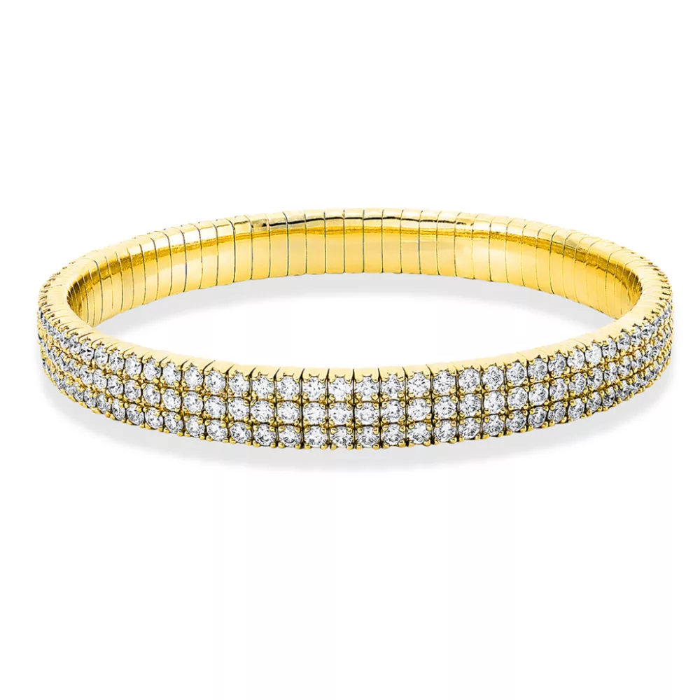 Yellowgold Diamond Bracelets