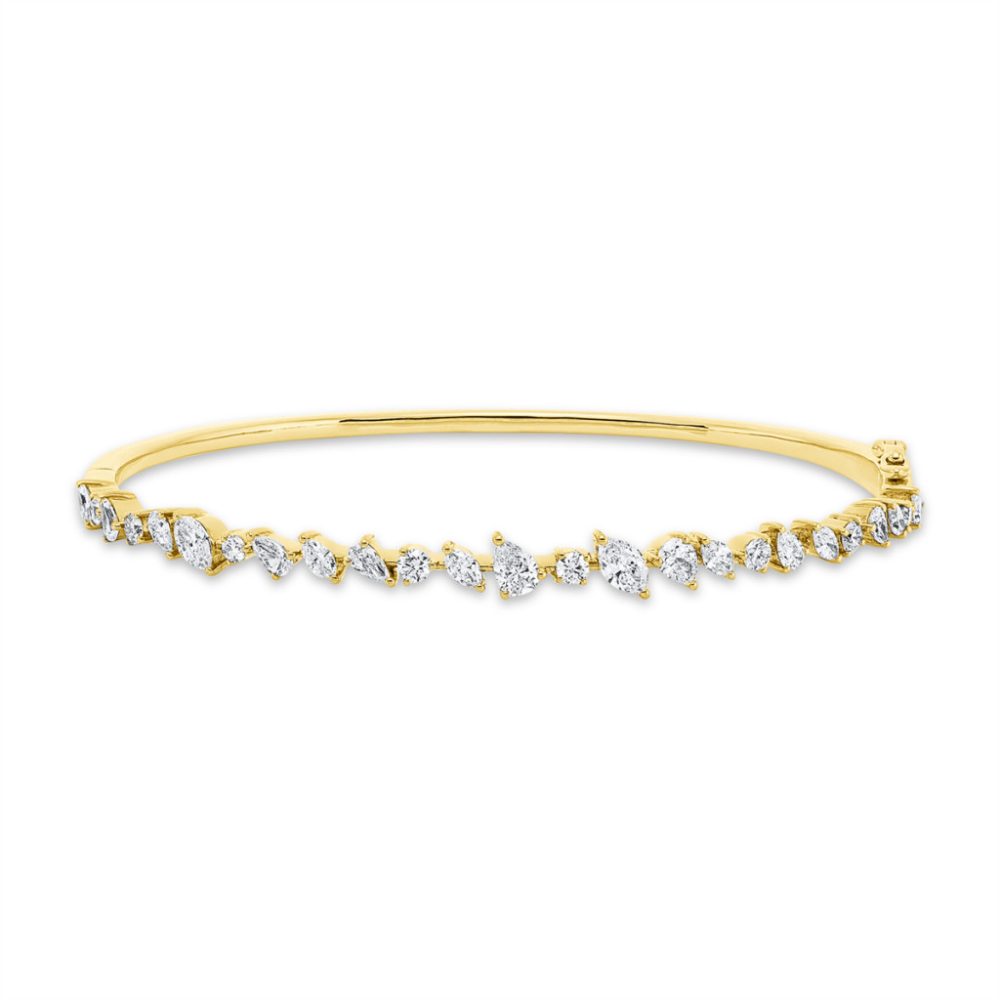 Sárga arany Gyémánt Karkötő