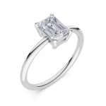 Fehérarany Gyémánt Eljegyzési Gyűrű