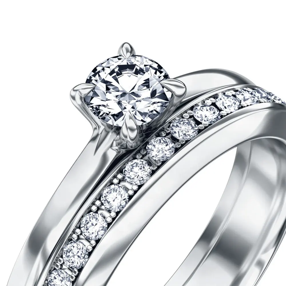 Gyémánt eljegyzési gyűrű: a legkeresettebb formák és méretek