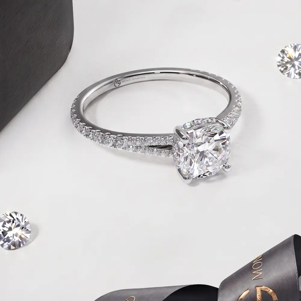Why no two cushion-cut diamond rings are quite the same