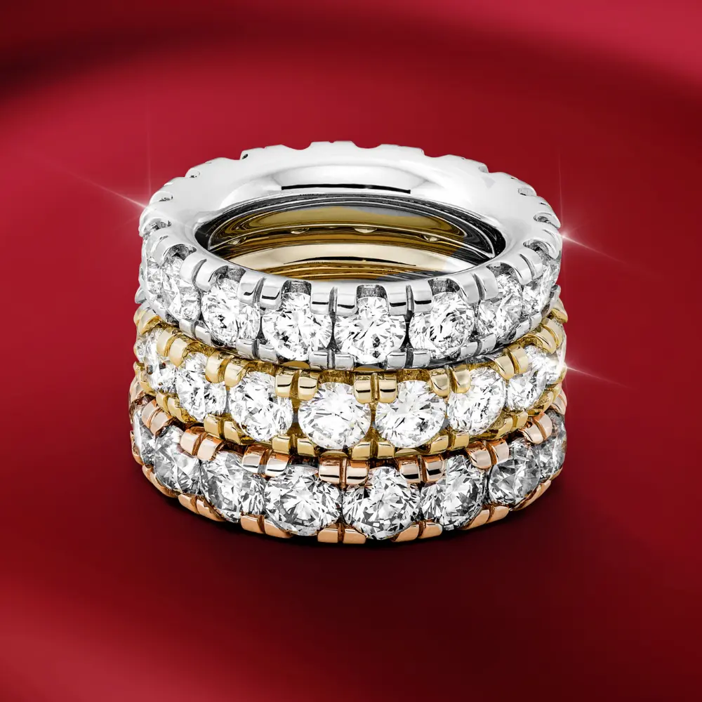 Gyémánt gyűrű, amely örökké ragyog: eternity gyűrű útmutató