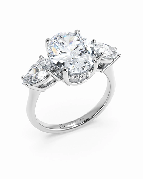 Gyémánt eljegyzési gyűrű